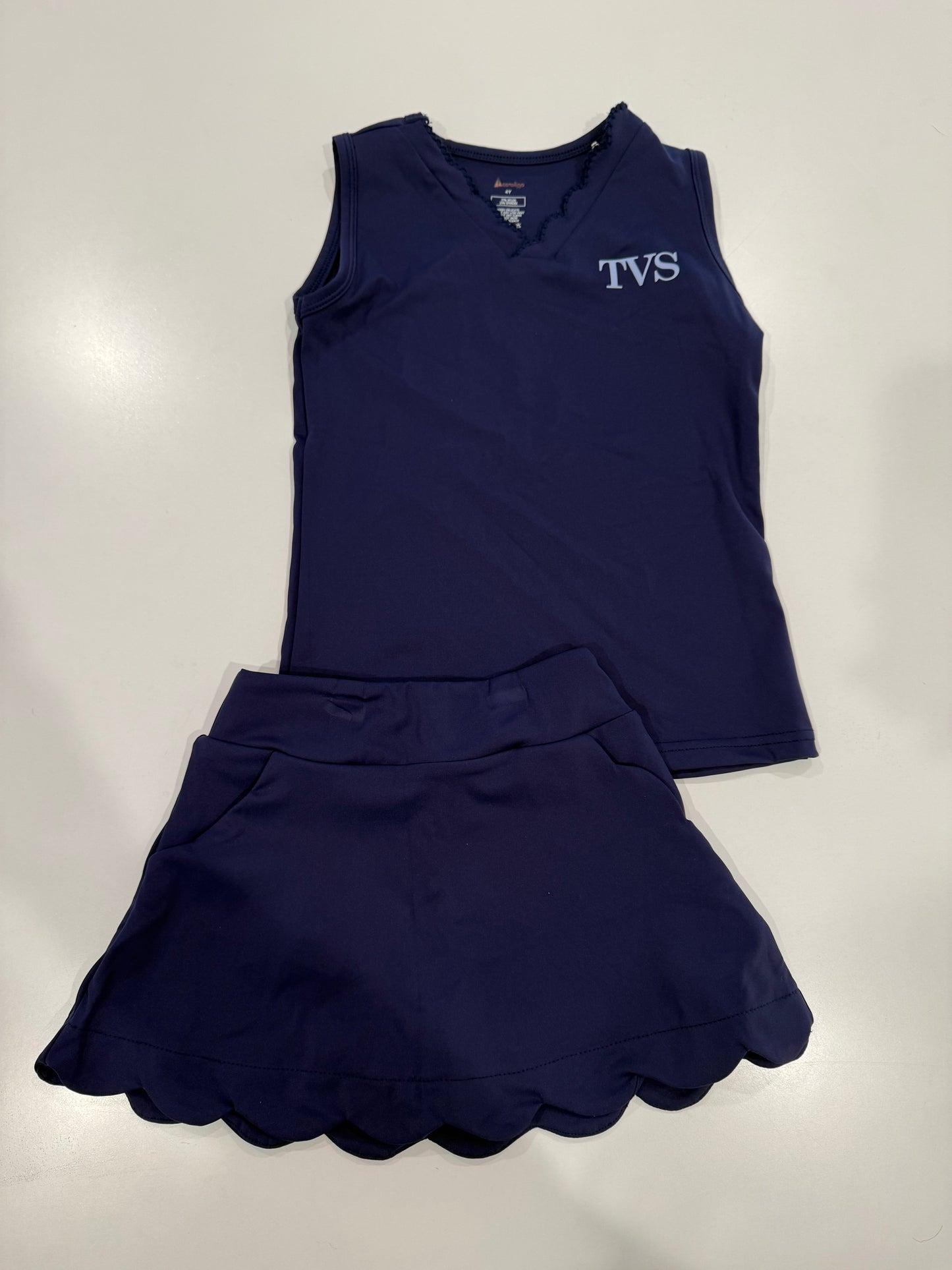 Beverly Skort Set Navy Blue