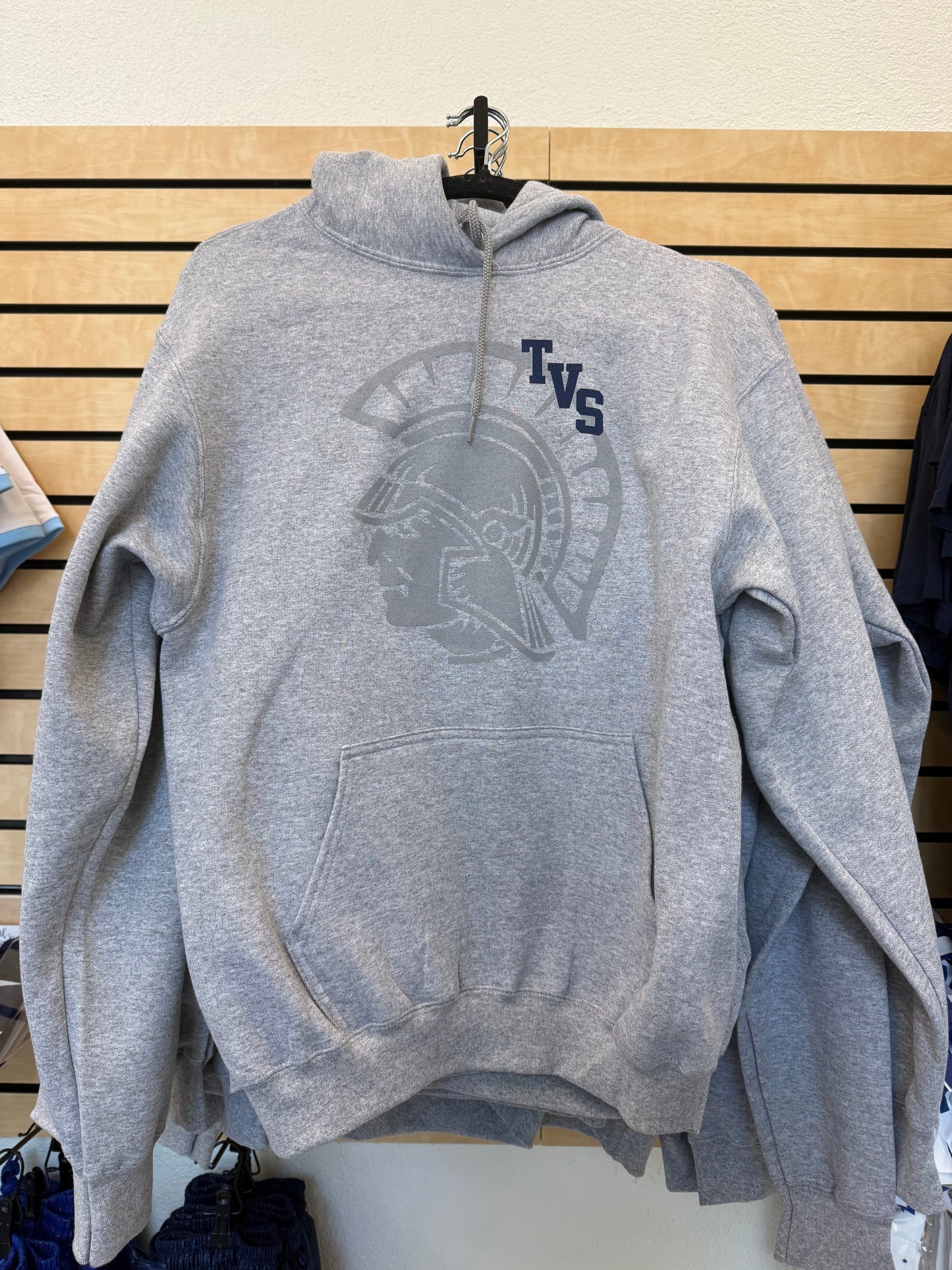 Faded Trojan Head Hoodie
