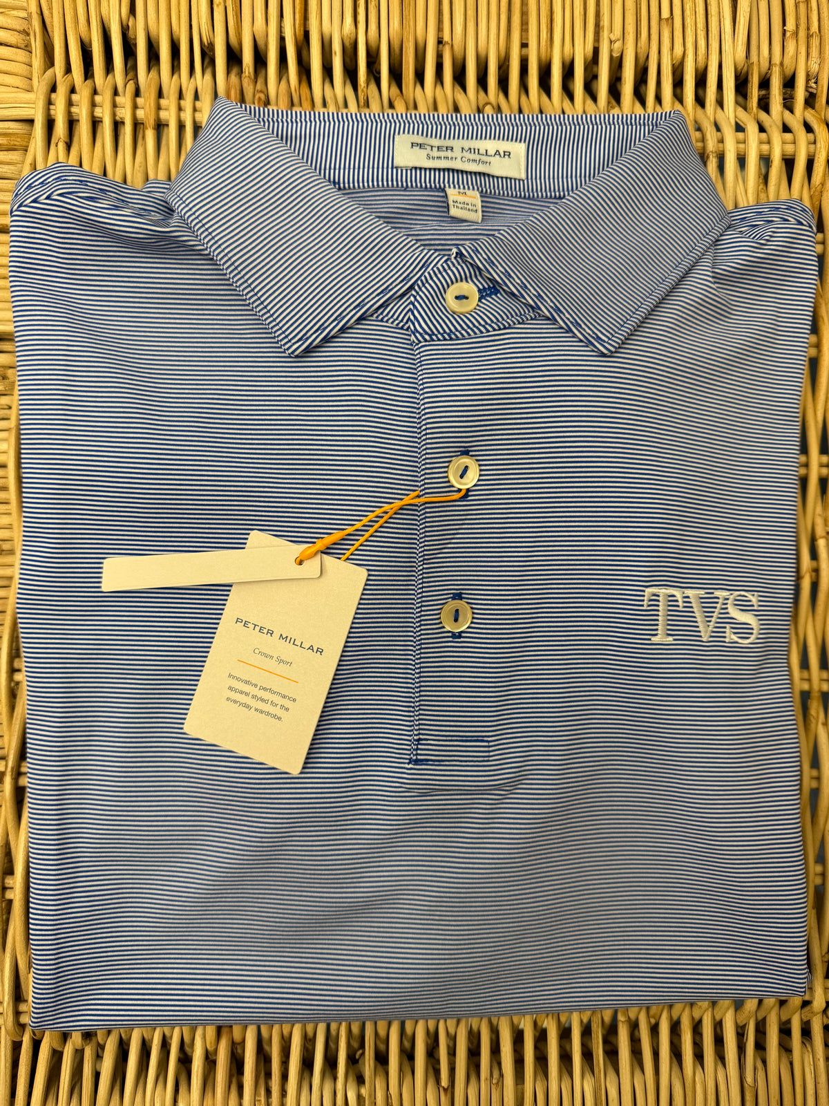 Peter Millar Men’s Jubilee Striped Polo