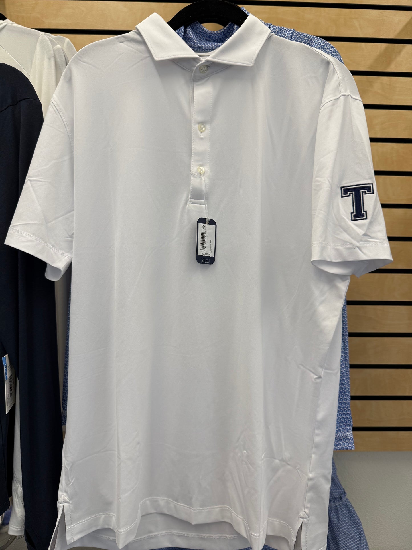 Johnnie O Performance Polo White
