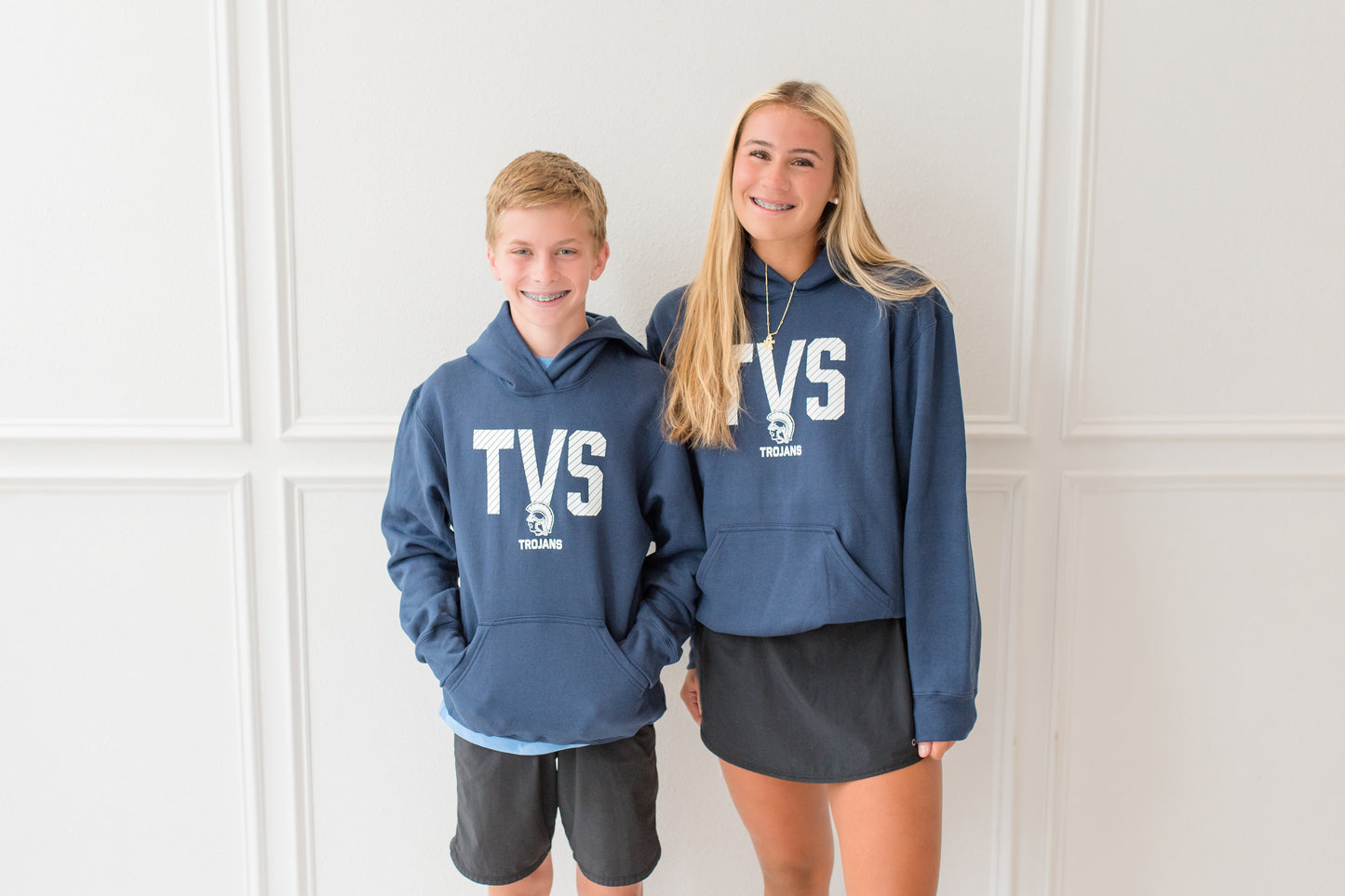 TVS Navy Hoodie