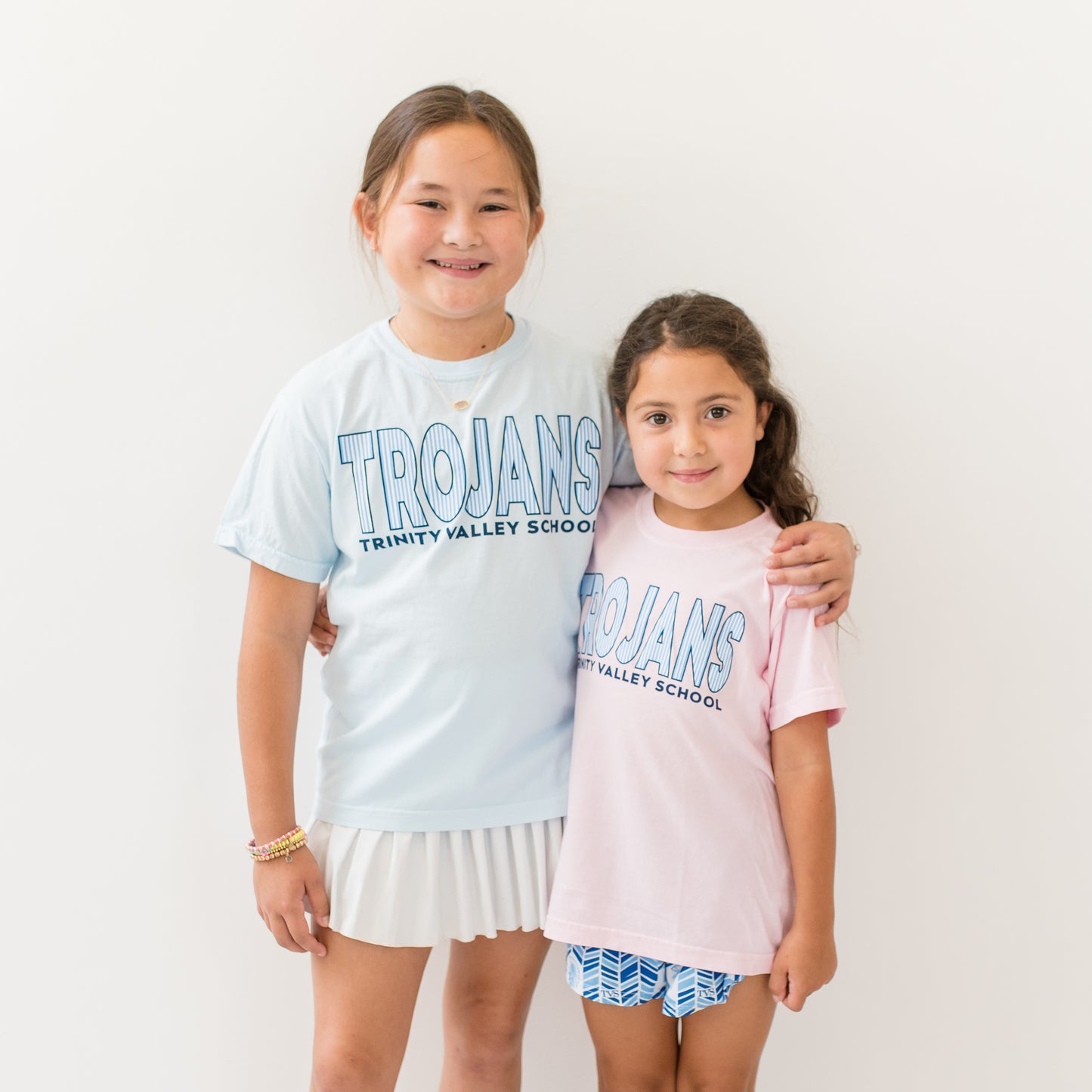 Youth Pink Trojans Shirt