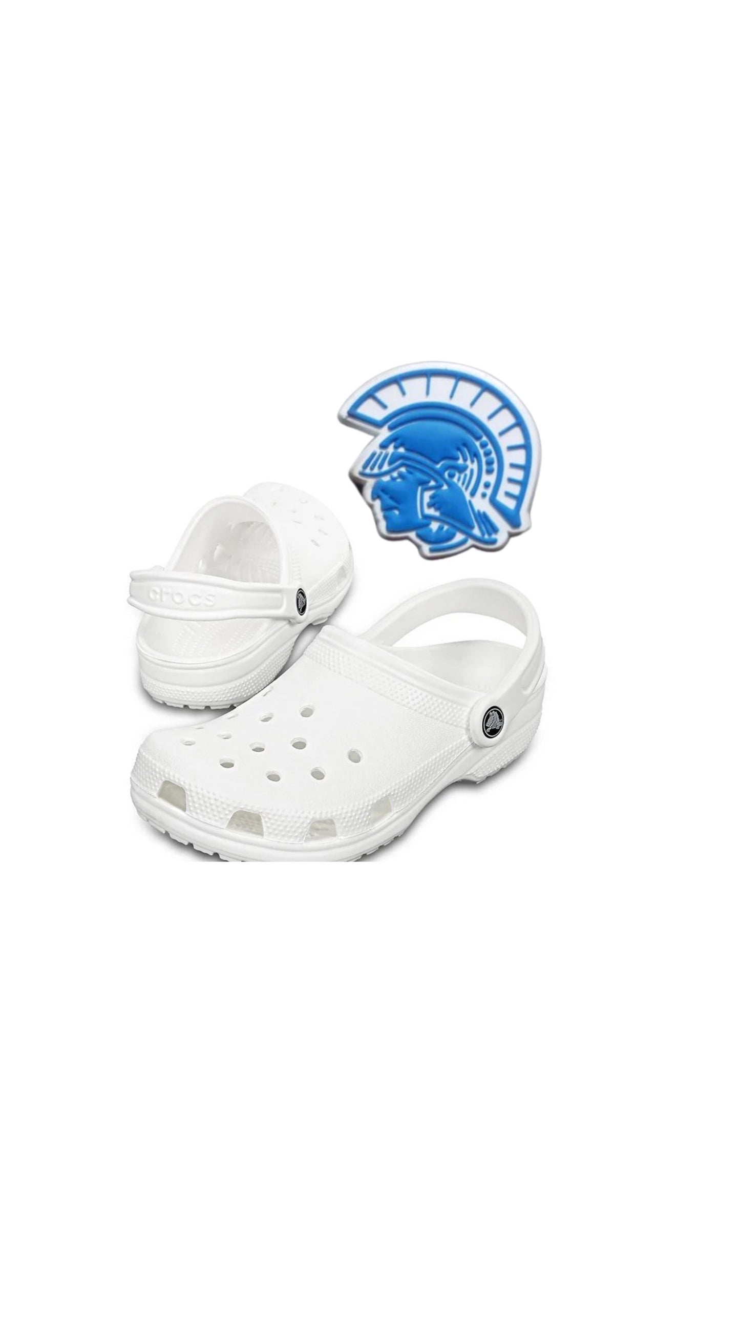 Trojan Croc Charm