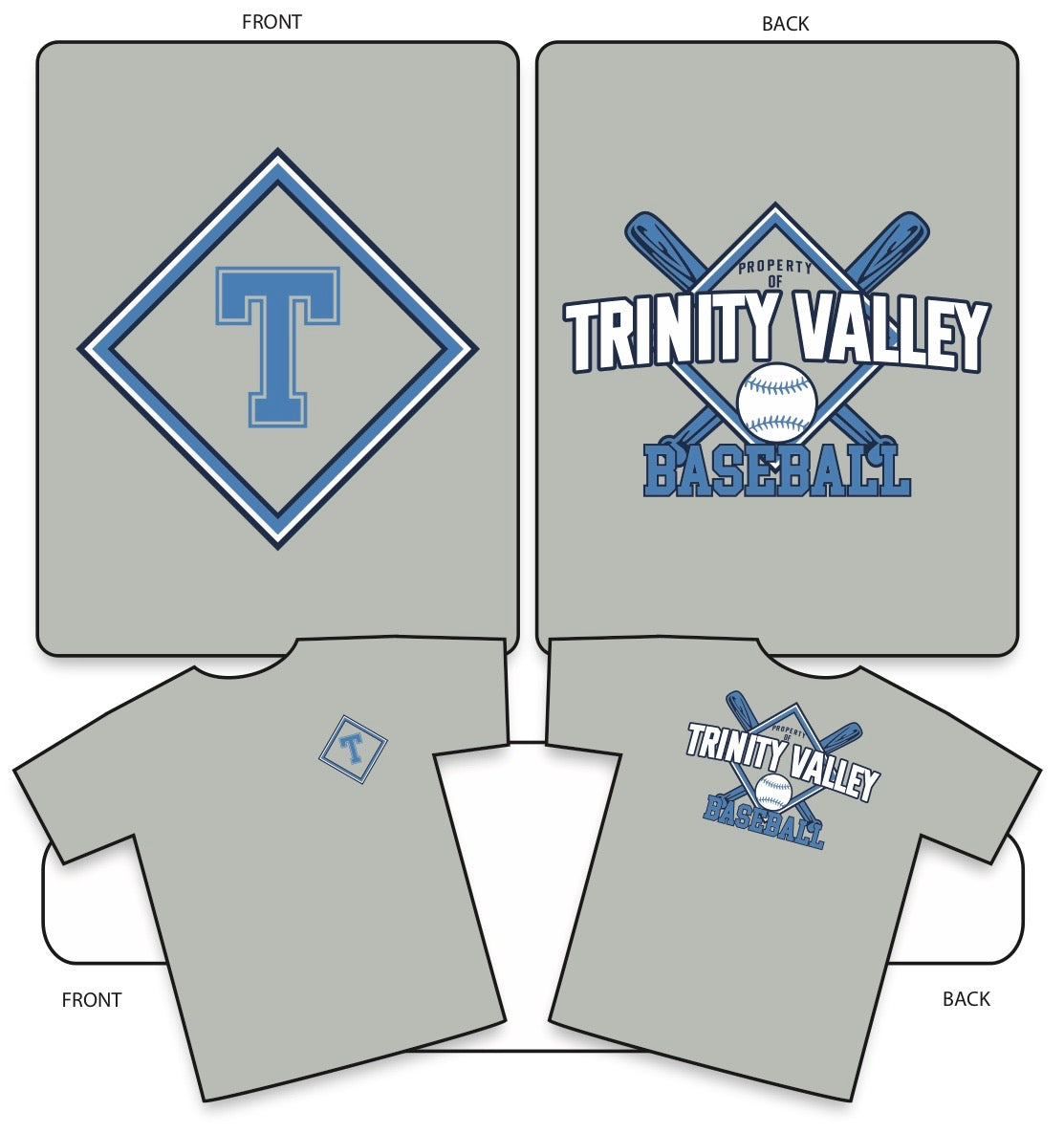 Silver TRINITY VALLEY Baseball