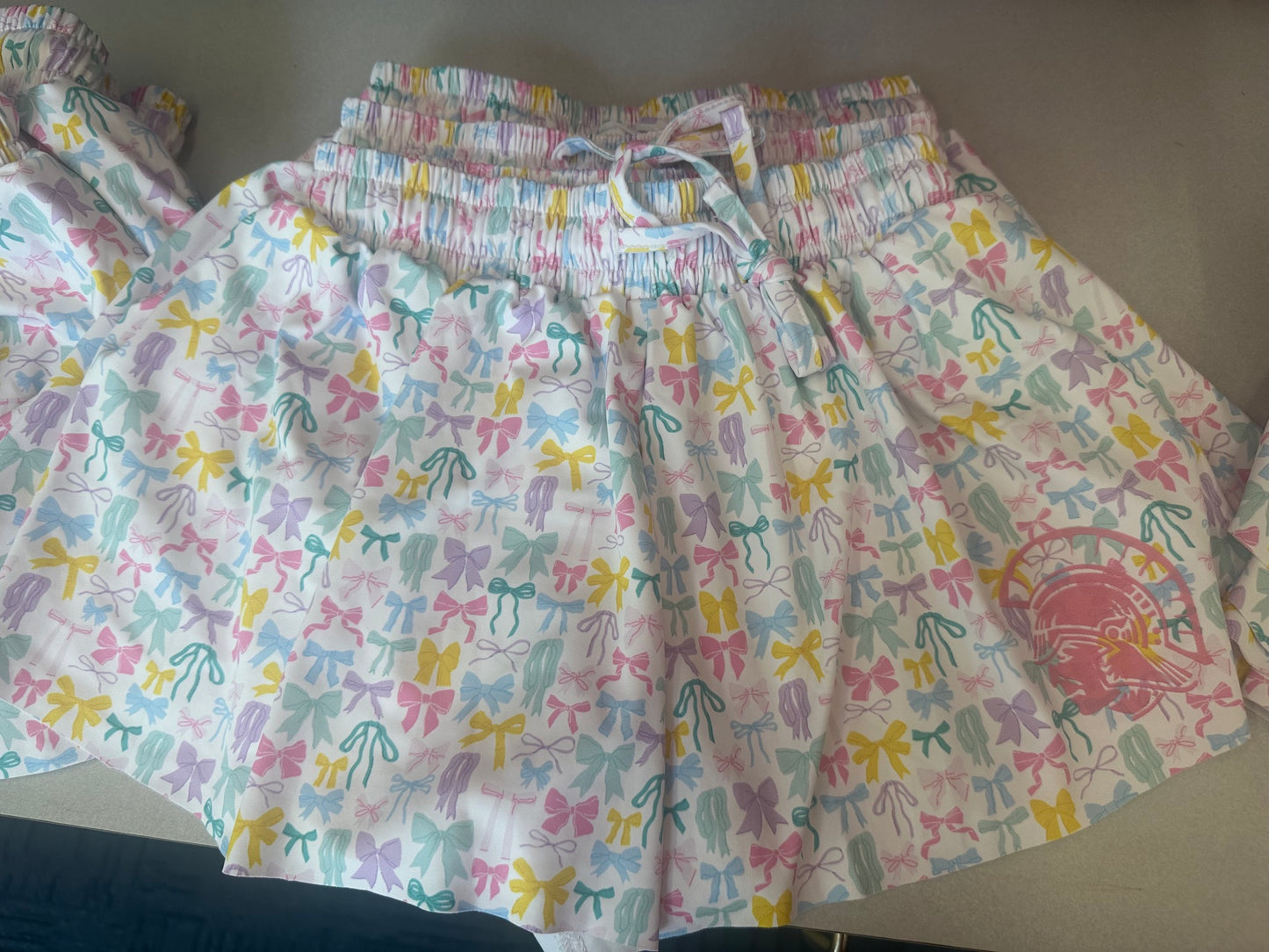 Pastel Bows Butterfly Shorts