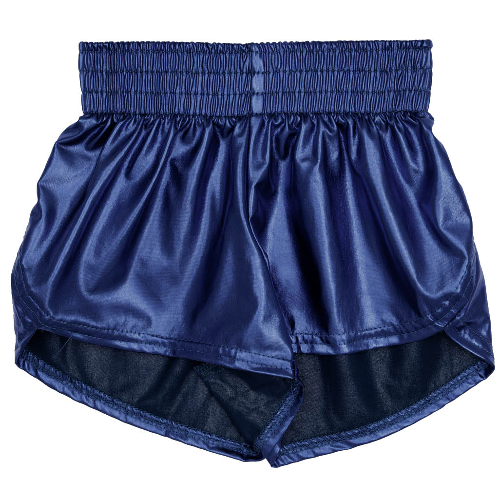 Navy Metallic Short