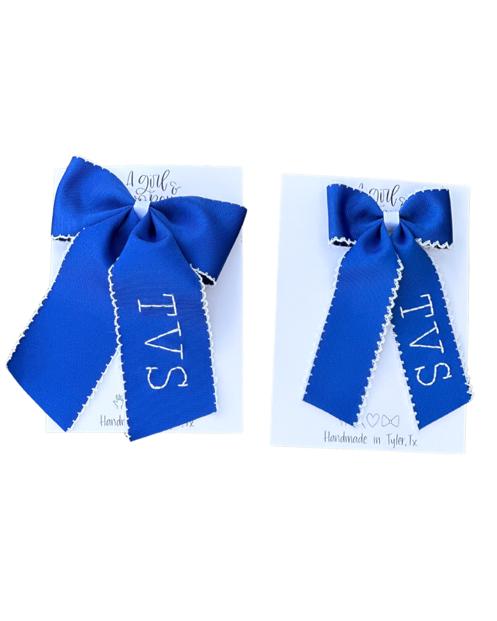 Royal Moonstitch Bow