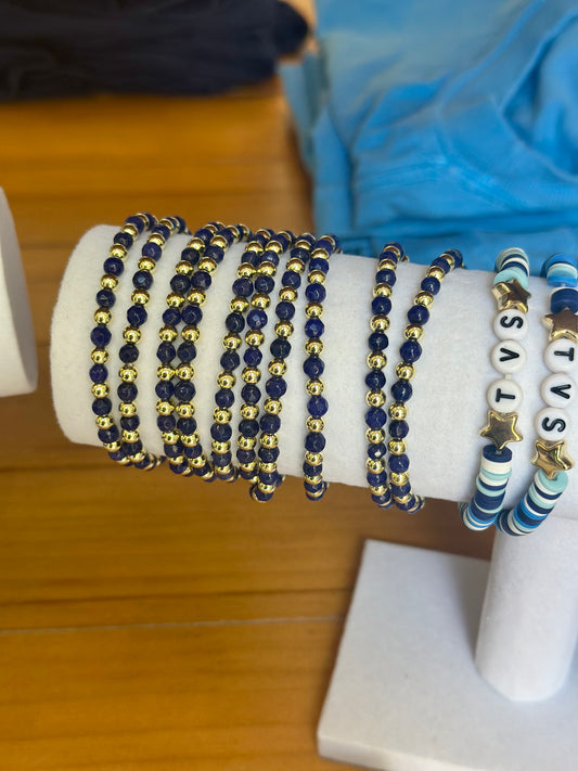 Royal and Gold bracelet