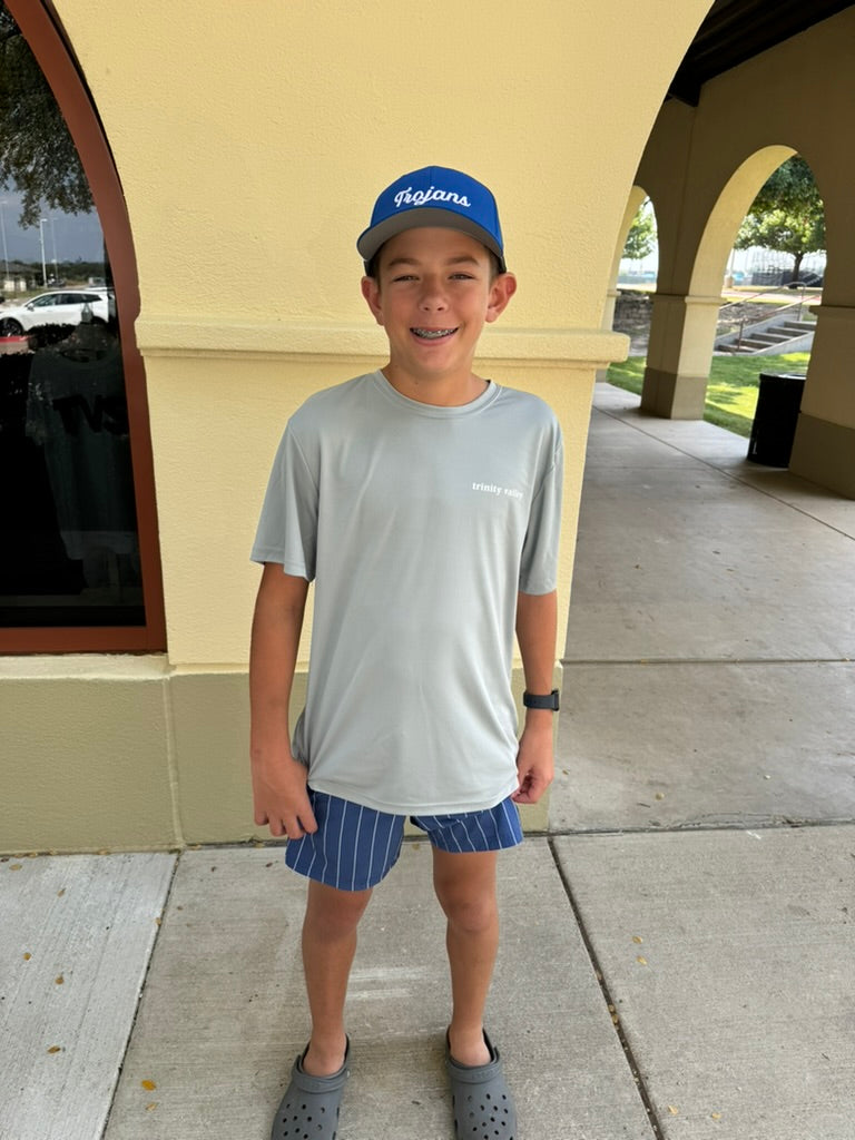 Trojans Rope Hat Light Blue