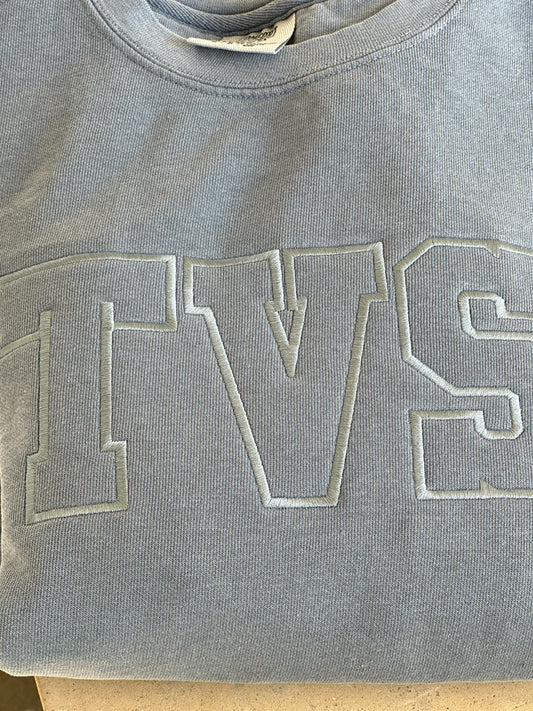 TVS Embroidered Crewneck