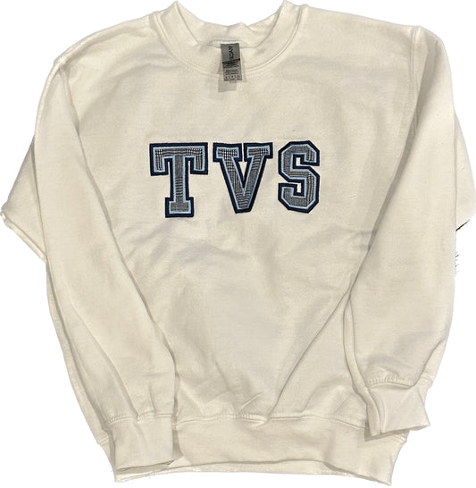 TVS Plaid Appliqué Sweatshirt