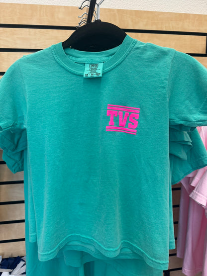 Comfort Colors Trojans Tyler's T-Shirt GREEN