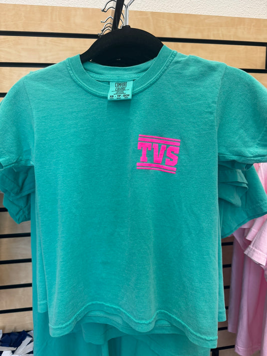 Comfort Colors Trojans Tyler's T-Shirt GREEN
