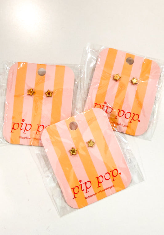 Gold Star Earrings