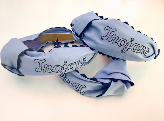 Trojan Embroidered Headband