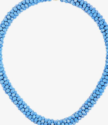 Light Blue Beaded Necklace