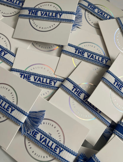 Trojans and The Valley Embroidered Bracelets