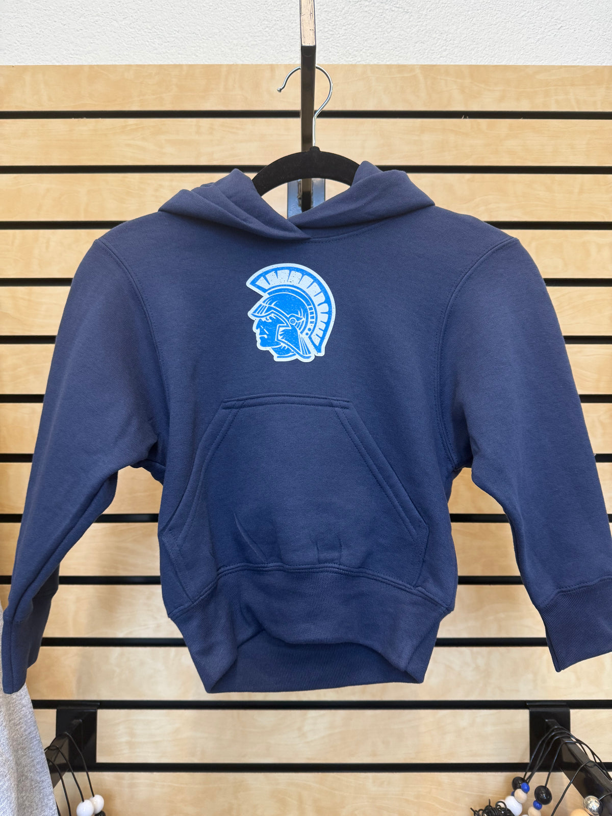 Youth XS-S Trojans Navy Hooded Sweatshirt