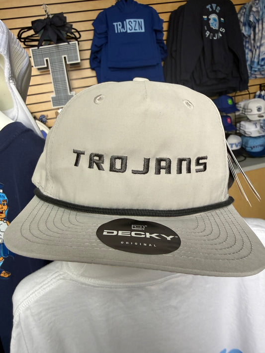 Grey Trojans Rope Hat