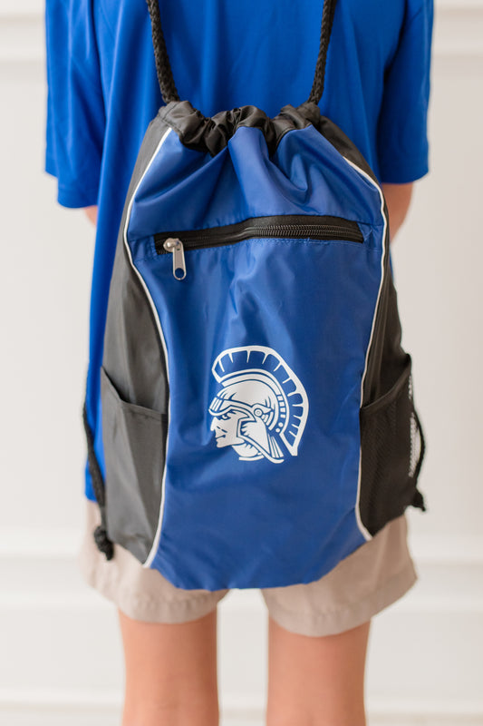 Trojan Head Cinch Bag