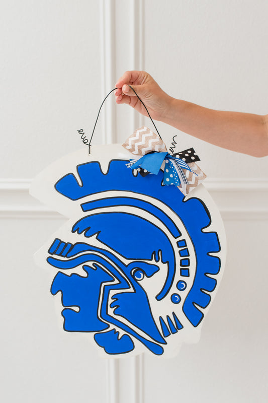 Trojan Head Door Hanger