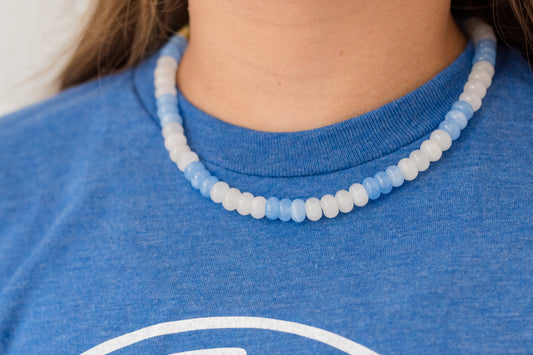 Trojan Blues Beaded Necklaces