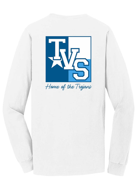 Youth Long Sleeve Home of the Trojans